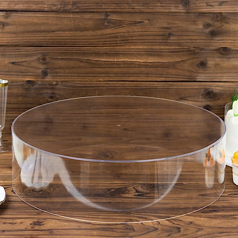Round Acrylic Cake Stand Pedestal Riser With Hollow Bottom - Clear 22 Round Acrylic Cake Stand Pedestal Riser With Hollow Bottom - Clear - Image 20