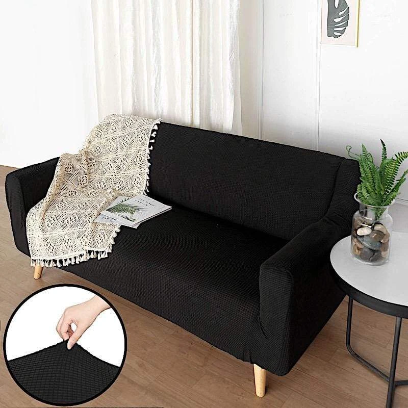 Spandex Jacquard Stretch Sofa Slipcover 9 Spandex Jacquard Stretch Sofa Slipcover - Image 7