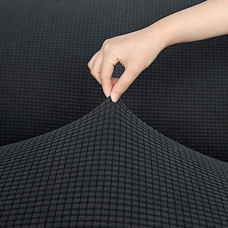 Spandex Jacquard Stretch Sofa Slipcover 15 Spandex Jacquard Stretch Sofa Slipcover - Image 13