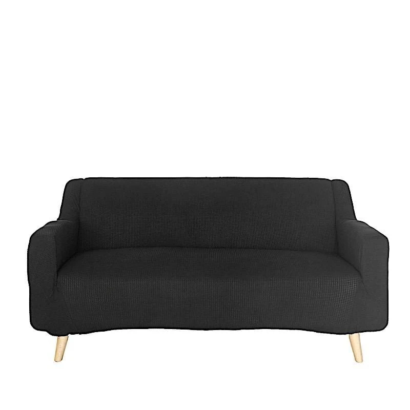 Spandex Jacquard Stretch Sofa Slipcover 3 Spandex Jacquard Stretch Sofa Slipcover