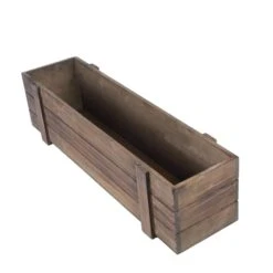 Wood Rectangular Box Planter Holders Centerpieces Dark Brown 38 Wood Rectangular Box Planter Holders Centerpieces Dark Brown -Optimal Home Decoration wood rectangular box planter holders centerpieces dark brown wod plnt02 24x6 dkbn 29041851236415