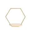 Wood With Hexagon Geometric Metal Arch Cake Display Stand - Gold 2 Wood With Hexagon Geometric Metal Arch Cake Display Stand - Gold -Optimal Home Decoration wood with hexagon geometric metal arch cake display stand gold cake stnd hophx01 s gold 29565481025599
